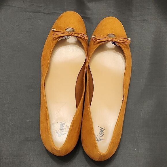 FIONI Round Toe SLIP ON BOWS COMFORT WORKING SHOES R3 - Picture 8 of 16
